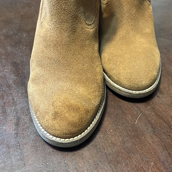 Tan Waterproof Blondo Irving Wedge Boots ~ 7 1/2 M - Picture 2 of 6